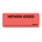 Nevs Heparin Added 7/8" x 2-1/4" Flr Red w/Black N-1716 - alternate 1